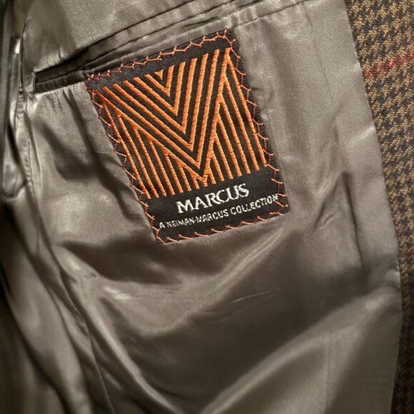 Neiman Marcus 3 Button Sports Coat Jacket Blazer Size 42L - Picture 3 of 8